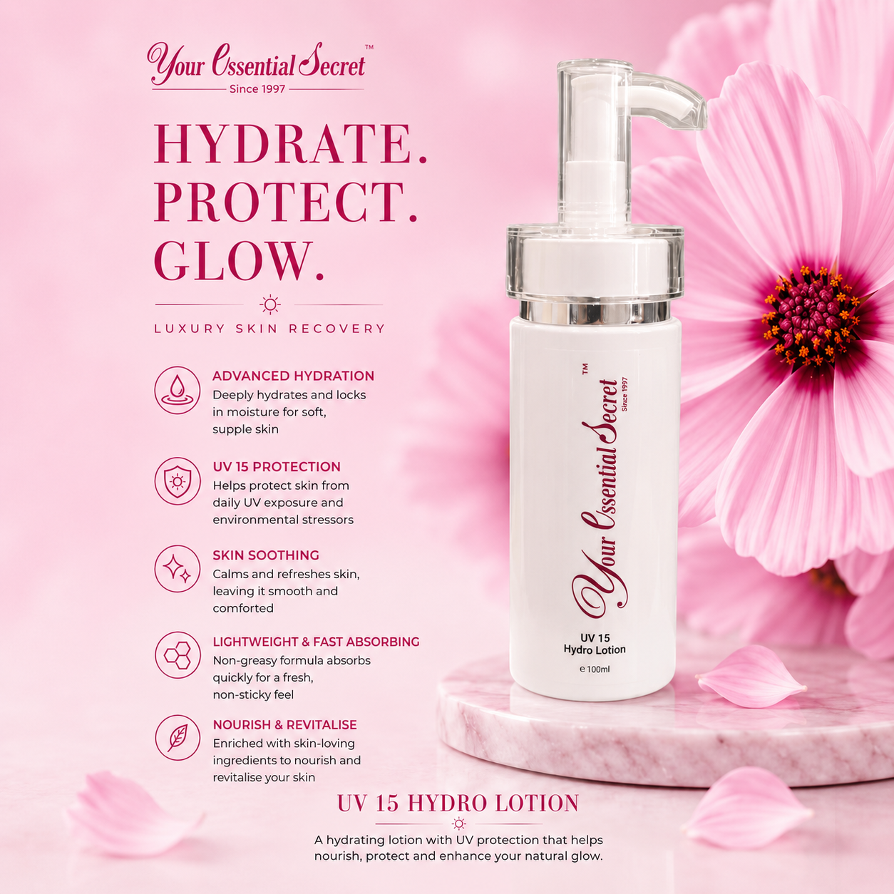 UV 15 Hydro Lotion
