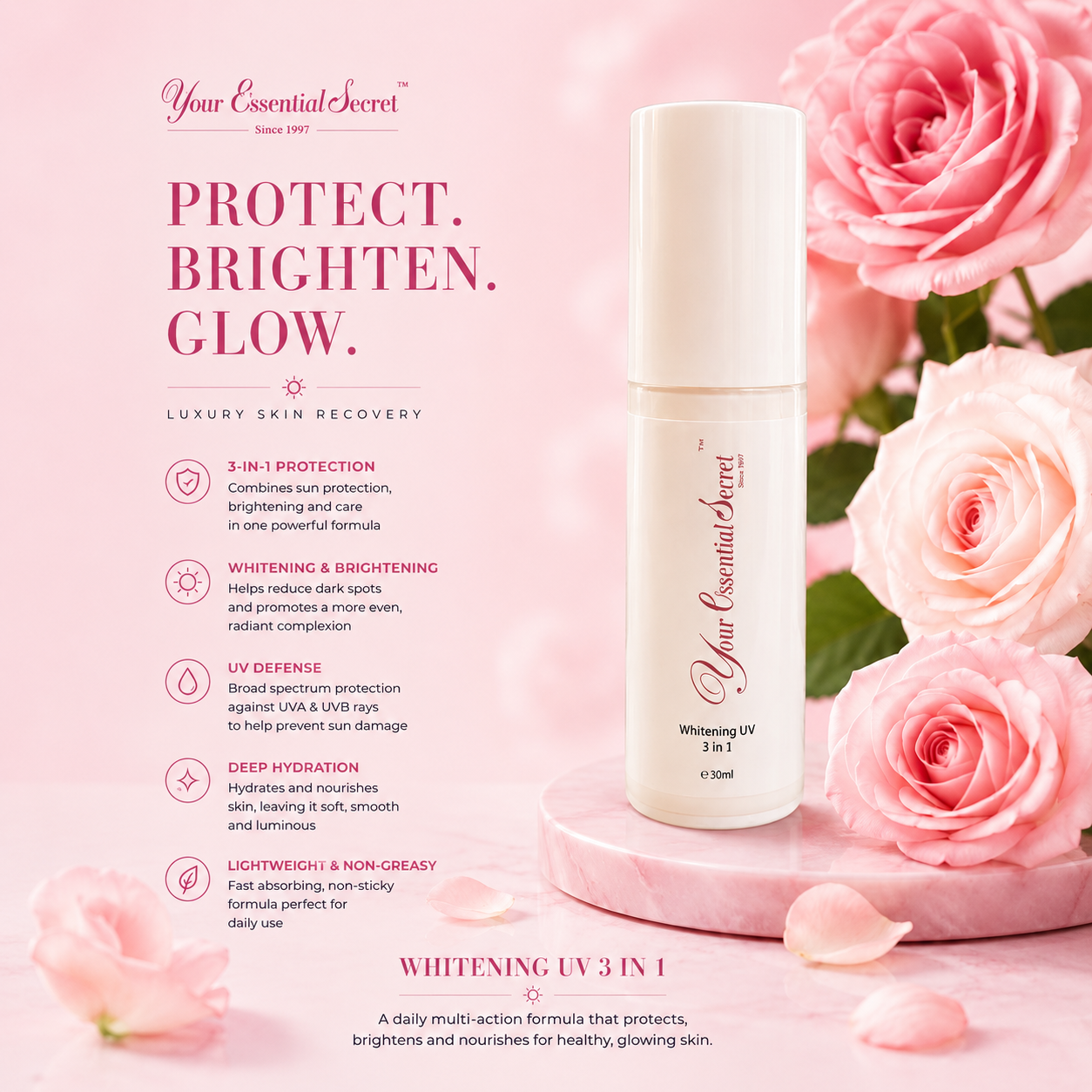 Whitening UV 3 in 1